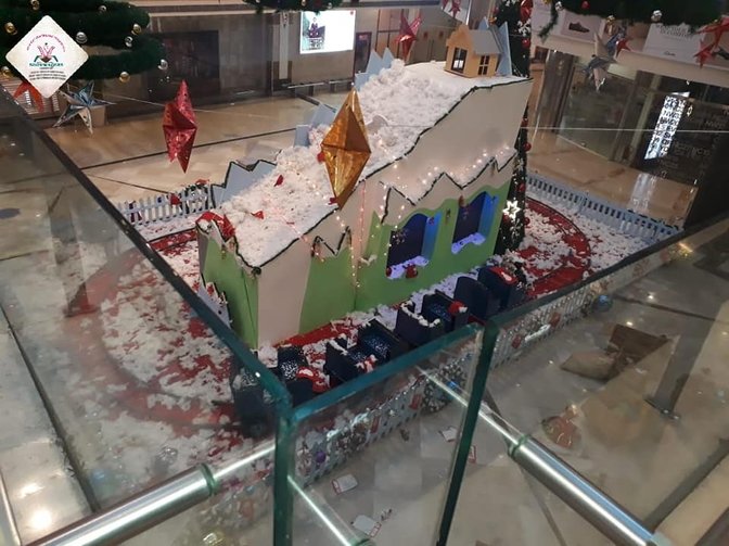 Christmas Decoration in Ambience mall Gurgaon 6
