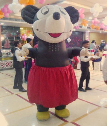 hire mascots for birthday party in gurgaon