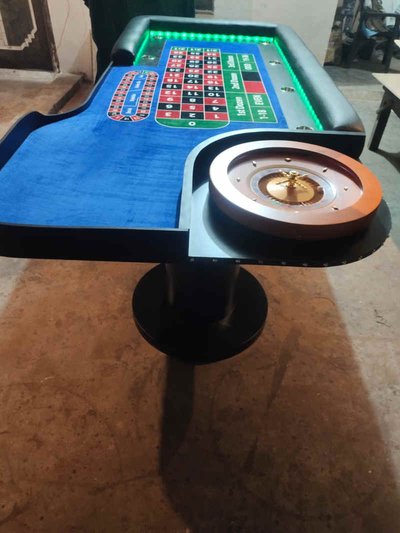 Roulette on Casino Table on rent